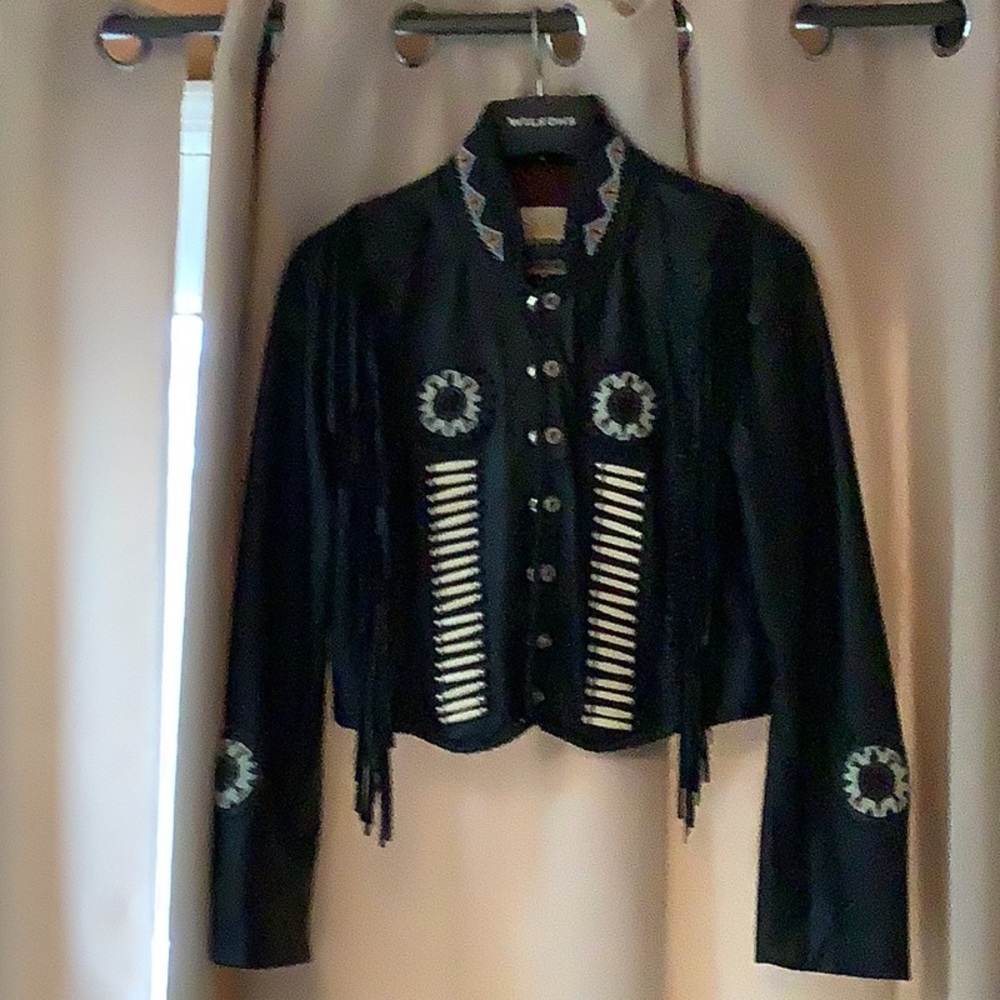 Western style motorcycle jacket